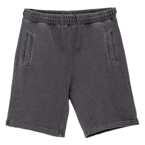 Carhartt Wip Nelson Sweat Short Graphite Garment Dyed I030130 4068584061707 Front Degli Uberti